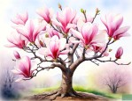 玉兰花树什么时候开花