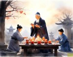 祭奠祖先的祭奠怎么写