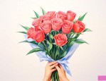 给前任送花卡片怎么写