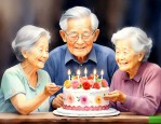老人过生日送什么花最好