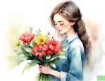 给女教师送什么花
