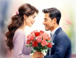 女人送男人什么花表示爱情