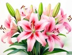 百合花可以送给老师吗