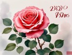 2025年玫瑰花优美的句子
