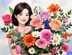 2025年送女性朋友的鲜花