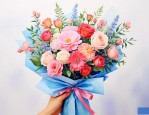 适合送小孩生日的花束