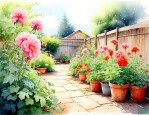 适合家里庭院种植的花