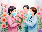 医院可以送花给病人吗