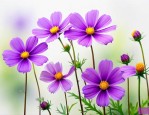 长杆紫色的花是什么花