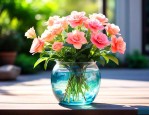 玻璃花盆适合种什么花