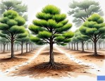 2025年两年松树苗的价格