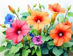 牵牛花和凌霄花的区别