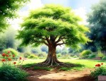 后花园栽什么树最发财
