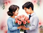 弟弟结婚姐姐送什么花