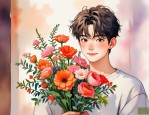2025年适合男生喜欢的花