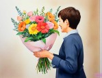 家长送老师花送什么花