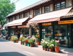 北京阜石路第四社花店