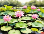 2025年荷花如何养才开花