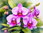 2025年蝴蝶兰紫荆花莲花
