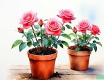土培月季花的养殖方法
