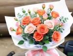 送闺蜜送什么鲜花生日