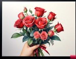 分手了送花贺卡怎么写