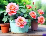 月季花盆栽的养殖方法