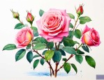 月季花水扦插方法如下