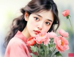 不喜欢别人送花的女人