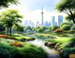 上海绿色园林植物费用