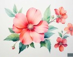 花朵的形状像什么东西