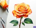 橙色玫瑰花叫什么名字