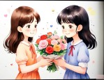 姐妹生日适合送什么花