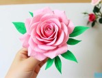 怎么用面巾纸折玫瑰花