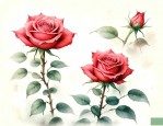 玫瑰花古诗词四句