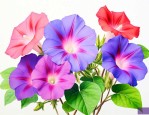 牵牛花的花有什么颜色