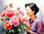 送50岁的女人什么花好