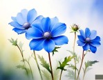 蓝色的花代表什么意思
