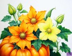 南瓜公花和母花的区别