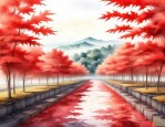 红枫种植基地