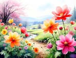那些花在春天里盛开的