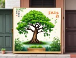 2025年门前栽发财树好吗