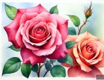 写玫瑰花的样子和特点
