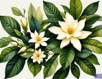 2025年野生栀子花的花语
