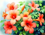 攀援的凌霄花什么意思