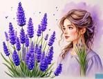 2025年蓝色薰衣草的花语