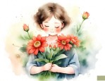新手妈妈送什么花