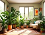 2025年绿色植物盆栽室内