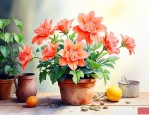 家里养什么花可以招财