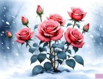 冬天月季花的养殖方法